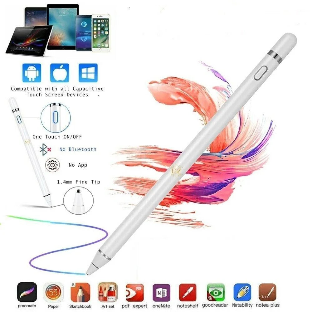 1St Generation Pencil Generic Stylus Pen for Apple Ipad Iphone and Phones Tablet US